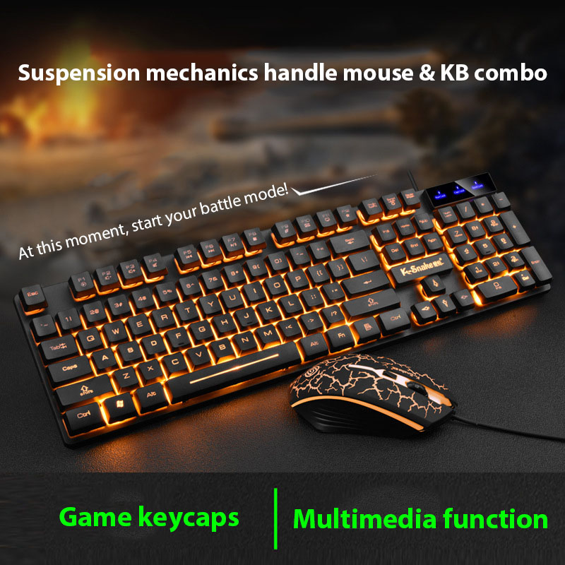 Gaming Keyboard Mobile - KM320 키보드 및 마우스 세트 방수
