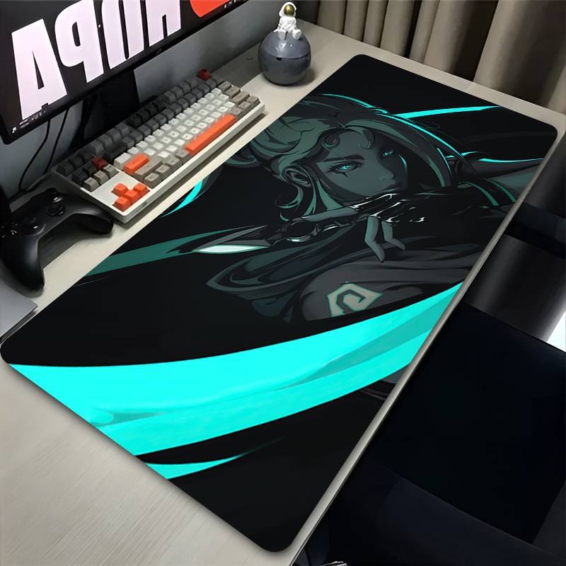 Gaming Keyboard Theme - 마우스 패드 핫 게임 발로란트 제트