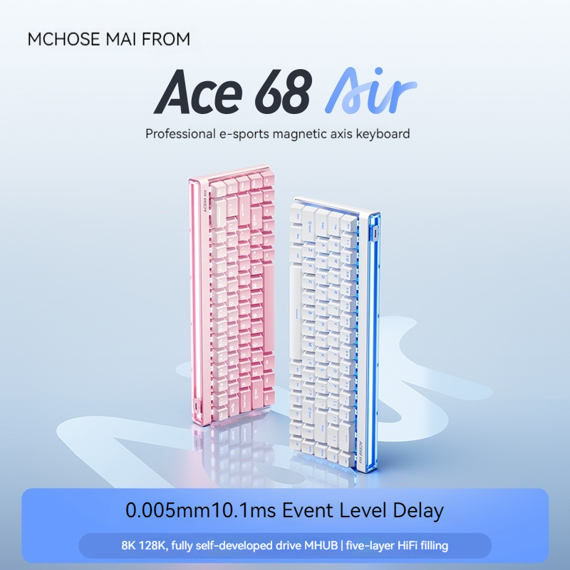 Gaming Keyboard Esports - Mchose Ace68 에어 마그네틱 축 기계식