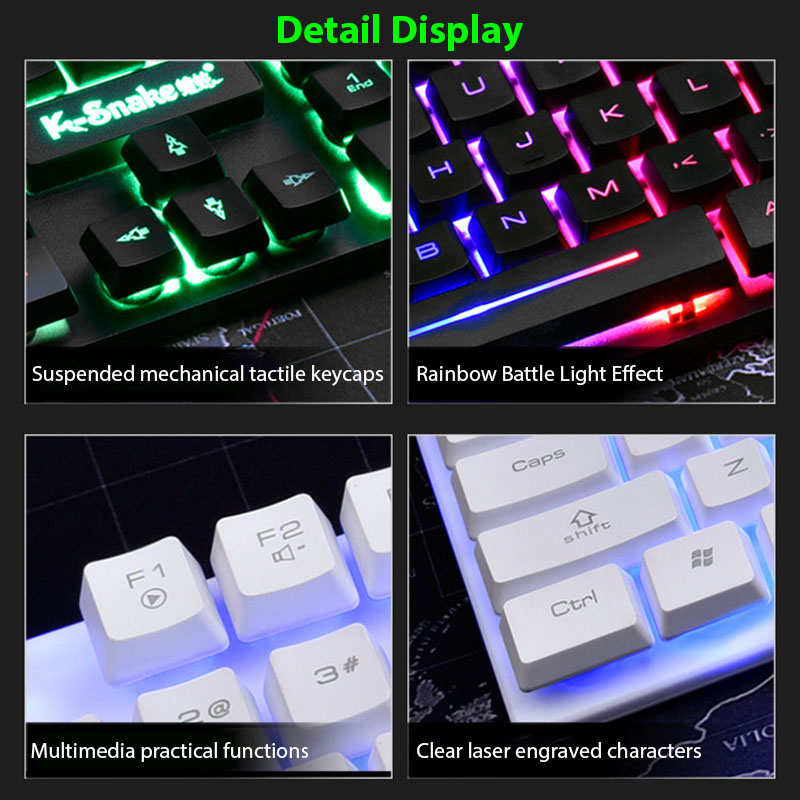 KM320 키보드 및 마우스 세트 방수 발광 게임 백라 - Gaming Keyboard Mobile 리뷰 및 가격