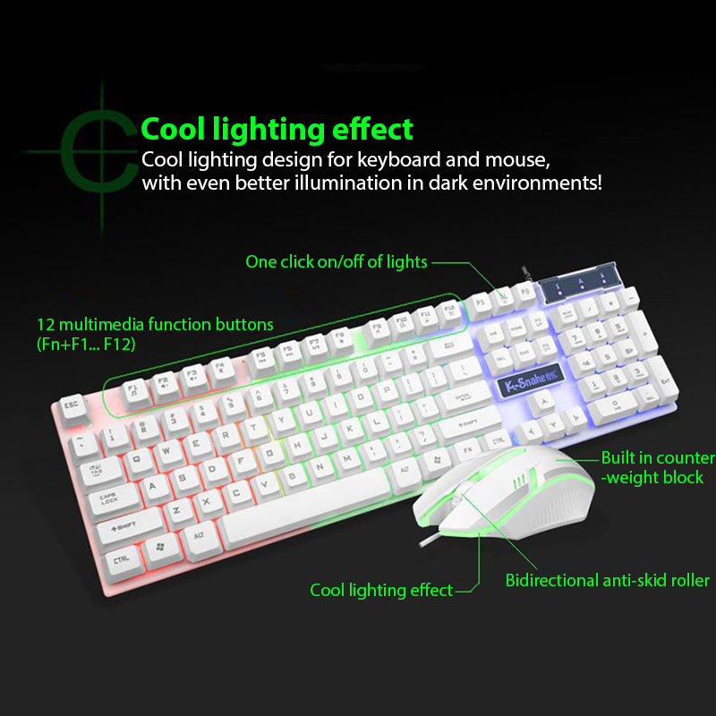 KM320 키보드 및 마우스 세트 방수 발광 게임 백라 - Gaming Keyboard Mobile 리뷰 및 가격