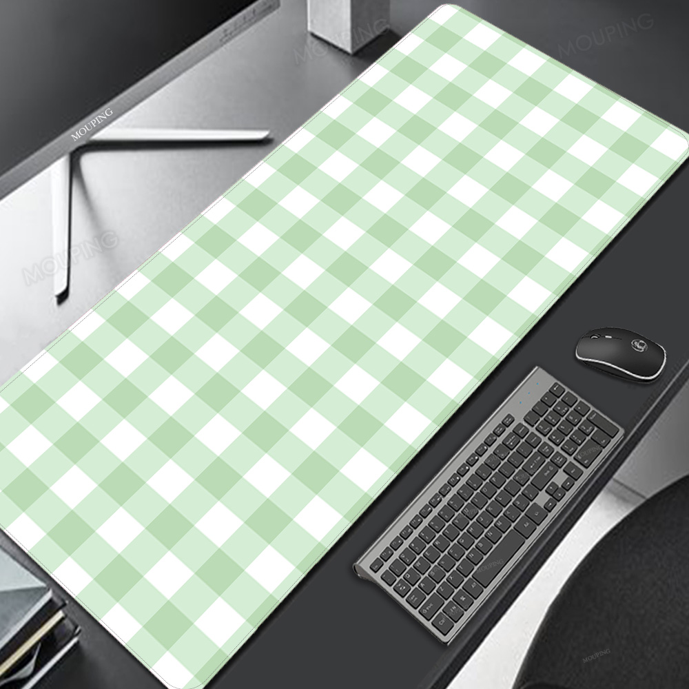 핑크 격자 마우스 패드 카와이 귀여운 마우스 패드 데스 - Gaming Keyboard And Mouse Combo 리뷰 및 가격