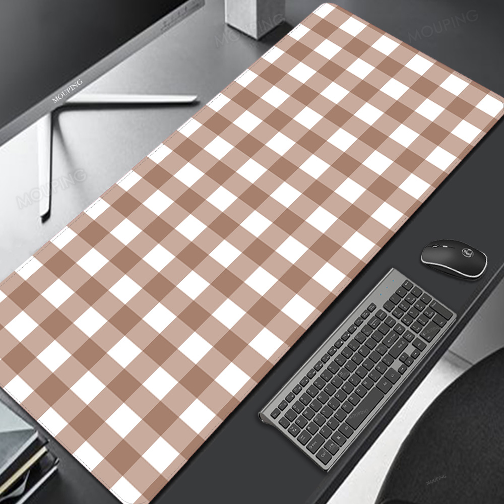 핑크 격자 마우스 패드 카와이 귀여운 마우스 패드 데스 - Gaming Keyboard And Mouse Combo 리뷰 및 가격