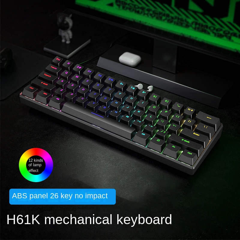 게이밍 키보드 화이트 기계식 게임 USB 키보드 60% - Gaming Keyboard Budget 리뷰 및 가격