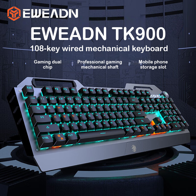 EWEADN TK900 기계식 키보드 USB-C 충전식 - Keyboard Gaming Mac 리뷰 및 가격