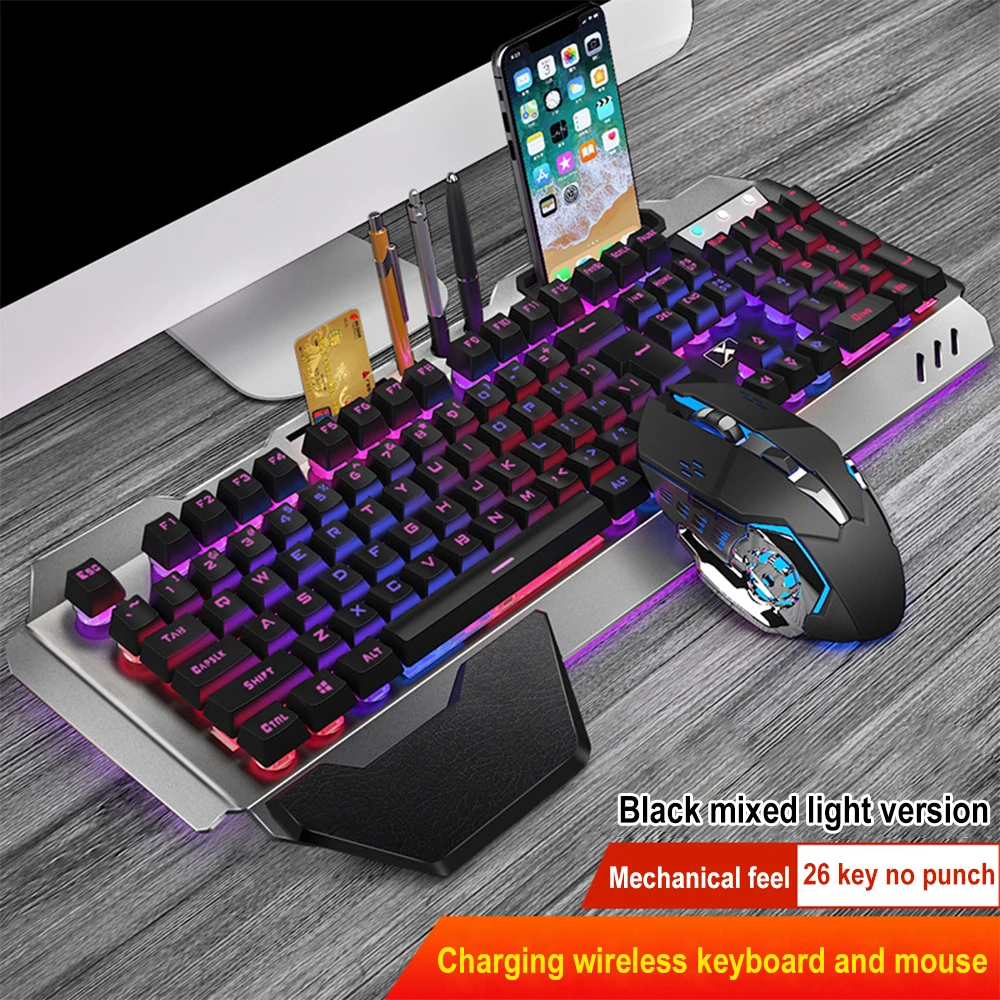충전식 무선 키보드 및 마우스 제품군 게임용 컴퓨터,  - Gaming Keyboard And Mouse Combo 리뷰 및 가격