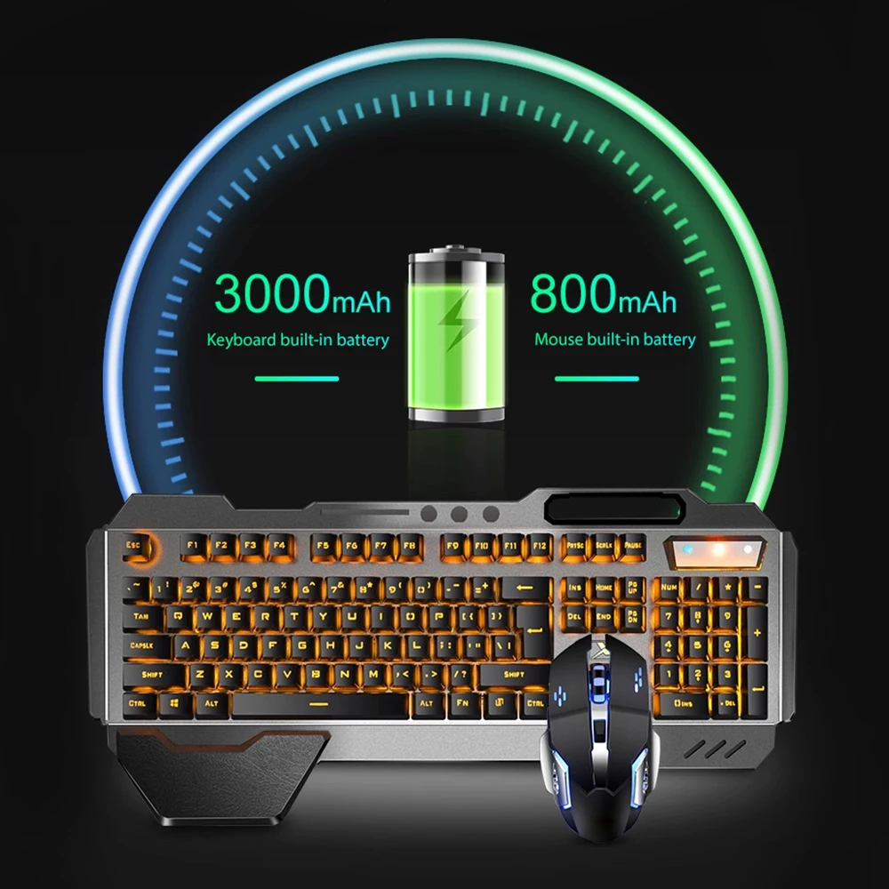 충전식 무선 키보드 및 마우스 제품군 게임용 컴퓨터,  - Gaming Keyboard And Mouse Combo 리뷰 및 가격