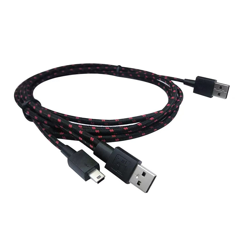 1.8M 브레이디드 미니 USB 케이블 USB 2.0  - Gaming Keyboard Hyperx 리뷰 및 가격