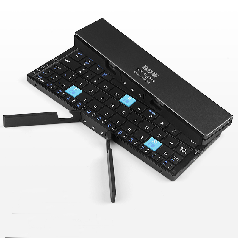 삼중 접이식 블루투스 무선 키보드 알루미늄 하우징, 아 - Gaming Keyboard Budget 리뷰 및 가격