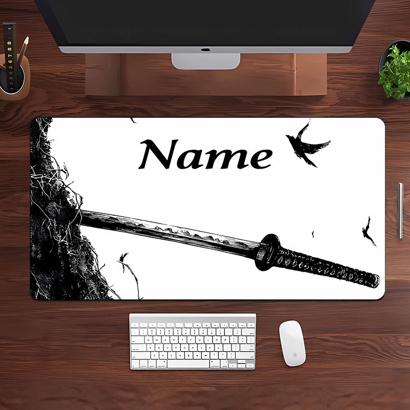 방랑자 테마 맞춤형 이름 데스크 패드, 미끄럼 방지 고 - Gaming Keyboard Name 리뷰 및 가격
