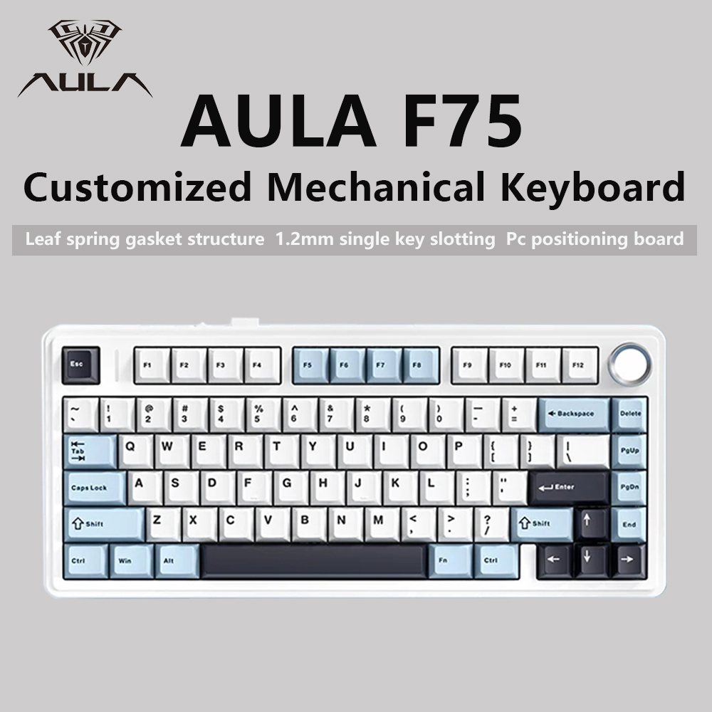 AULA F75 2.4G 무선 블루투스 유선 게임용 기 - Keyboard Gaming Mac 리뷰 및 가격