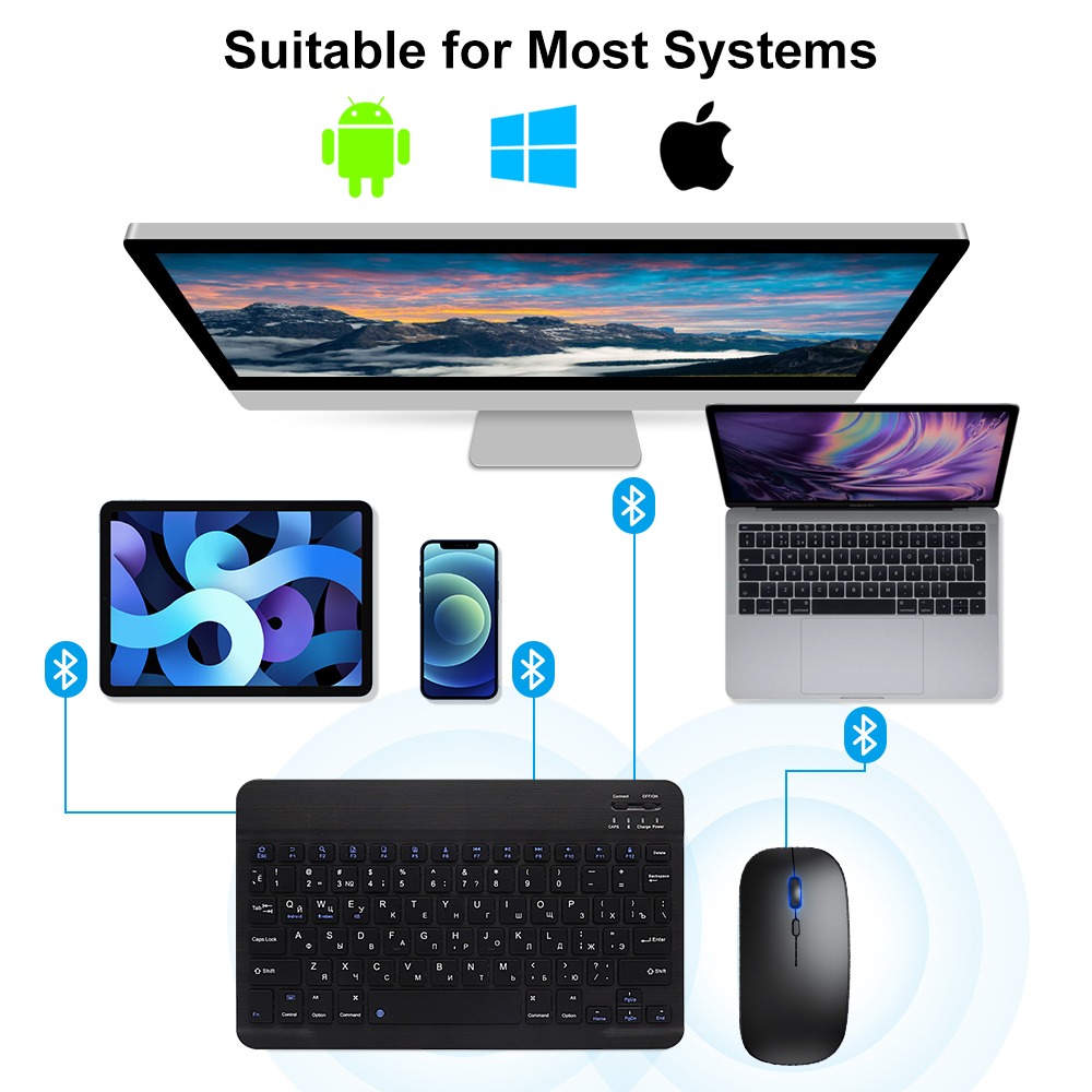 iPad 용 Bluetooth 키보드 및 마우스 Xia - Gaming Keyboard Mobile 리뷰 및 가격