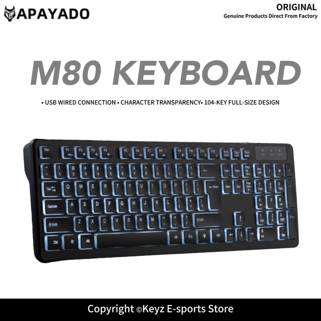 유선 USB 게이밍 키보드 초슬림 초콜릿 키캡 컬러풀  - Keyboard Gaming Mac 리뷰 및 가격