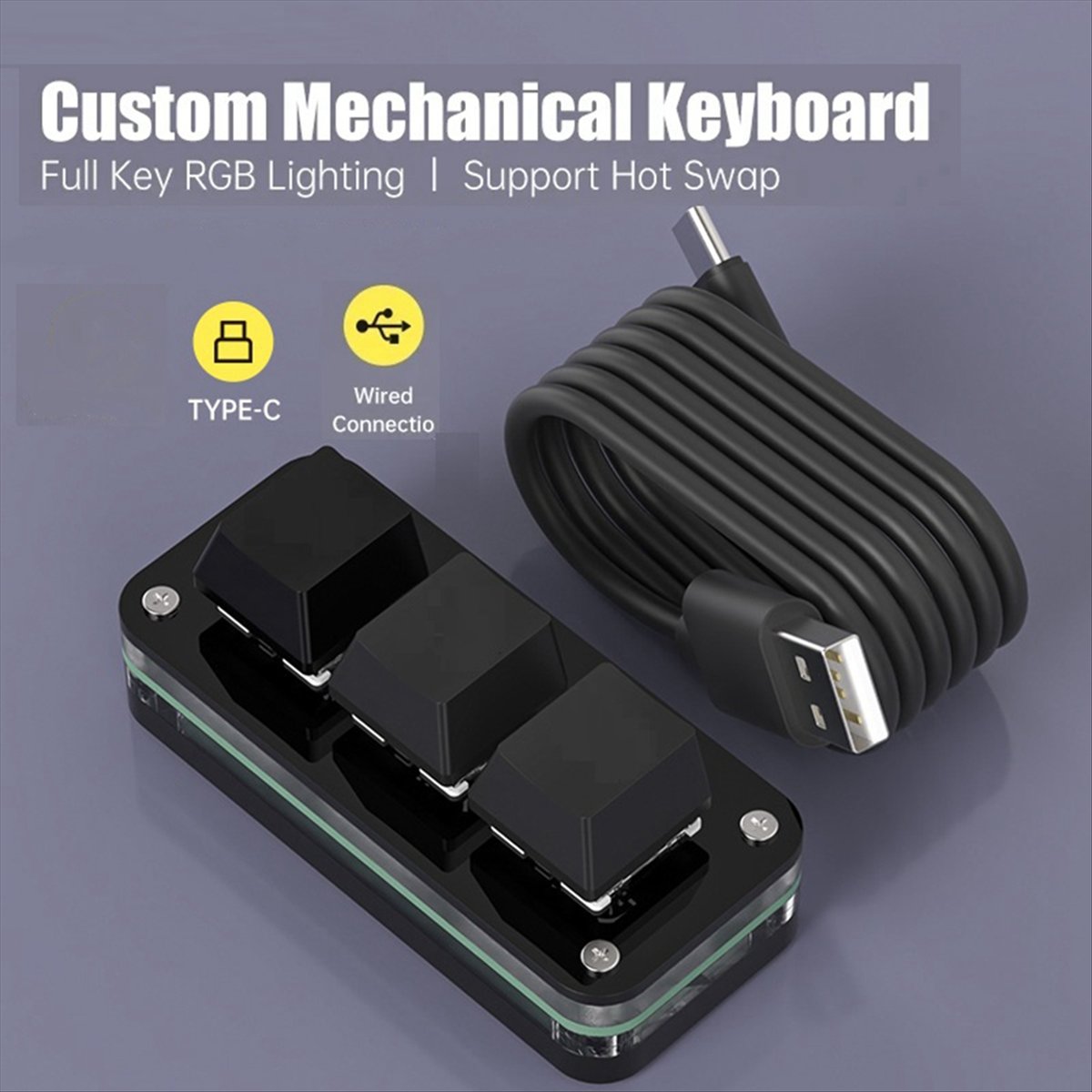 doyou 3키 매크로 프로그래밍 포토샵 게임용 미니  - Gaming Keyboard Types 리뷰 및 가격