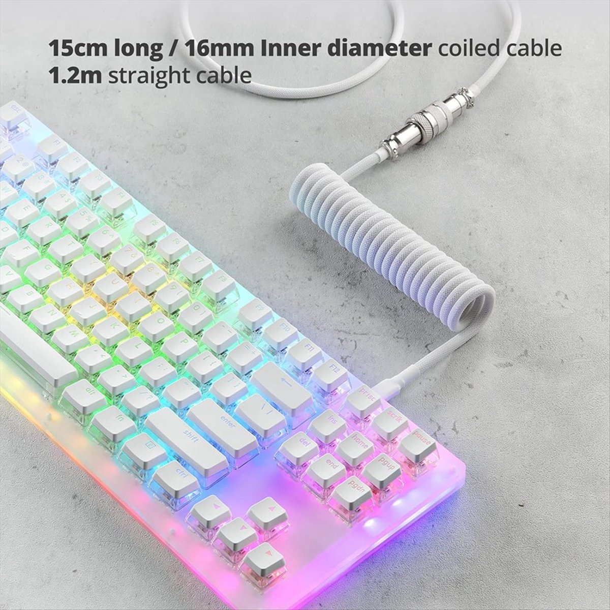 AAAE USB 타입-C 게이밍 키보드 케이블, 이중  - Gaming Keyboard Types 리뷰 및 가격