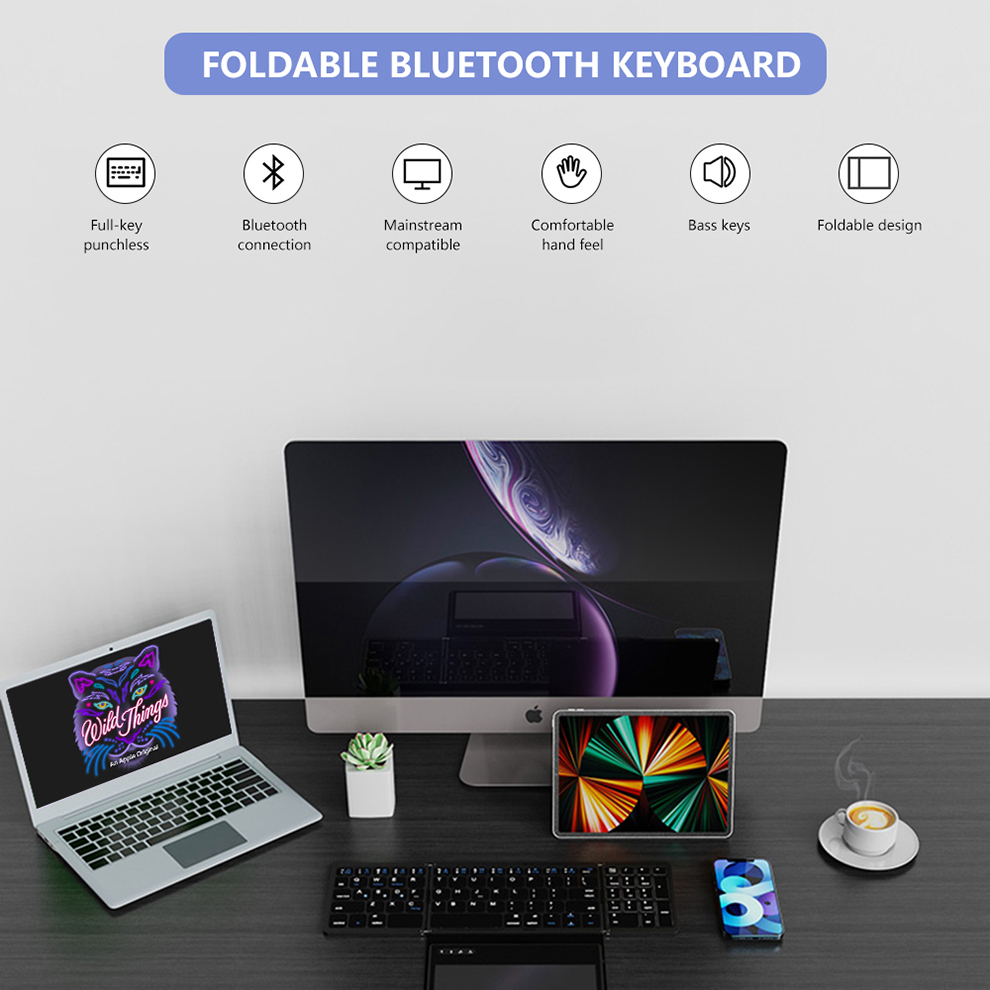 노트북 전화 태블릿 무선 충전식 키보드에 대 한 터치  - Gaming Keyboard Budget 리뷰 및 가격