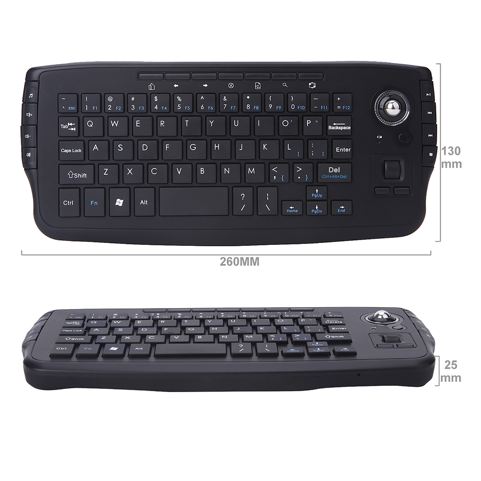 Jomaa 휴대용 USB 무선 트랙볼 키보드(트랙볼 및 - Gaming Keyboard Budget 리뷰 및 가격