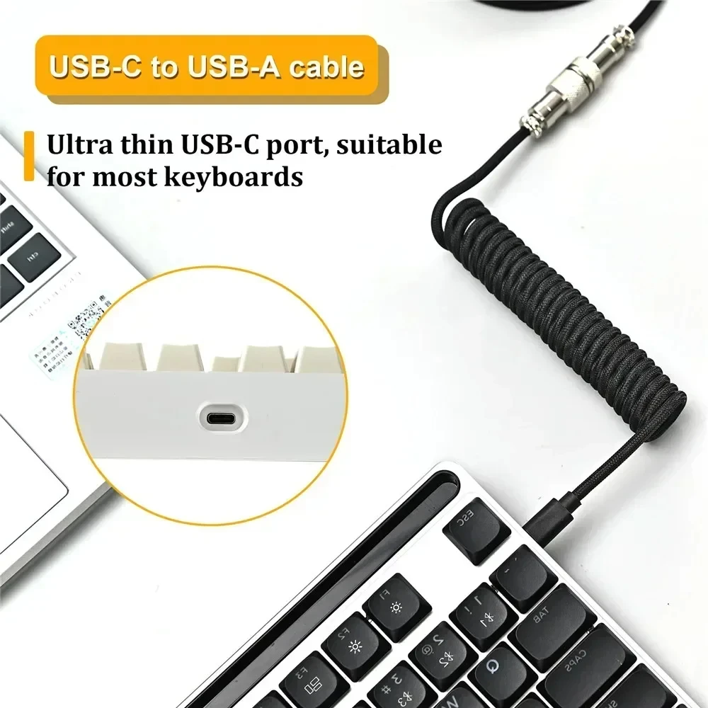 KEBIDUMEI 기계식 키보드 코일 케이블 USB 타 - Gaming Keyboard Types 리뷰 및 가격