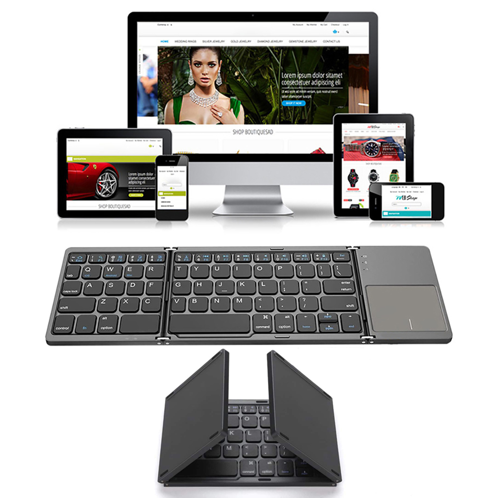 휴대용 접이식 접이식 키보드 Windows 용 미니 무 - Gaming Keyboard Budget 리뷰 및 가격