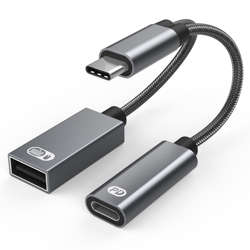 오디오 1-2 C타입-USB OTG C 다기능 어댑터, - Gaming Keyboard Types 리뷰 및 가격