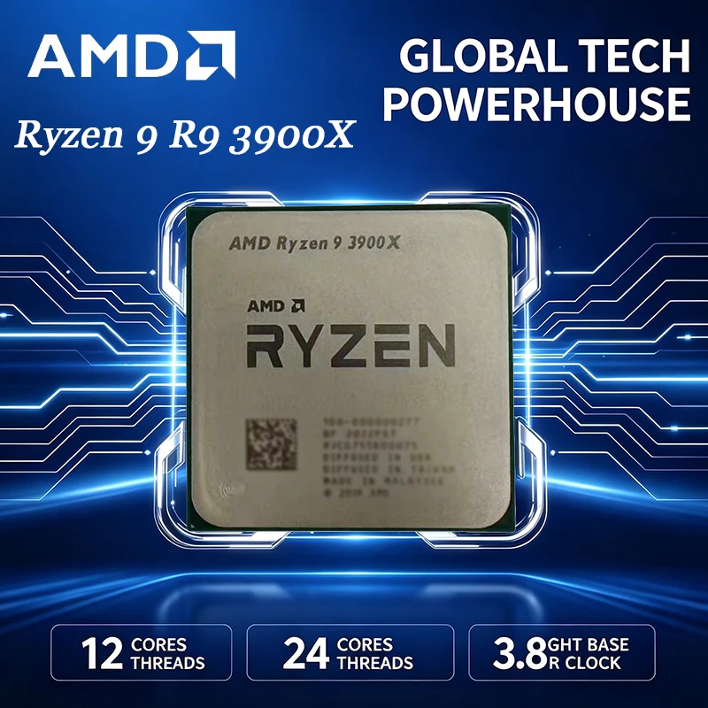 AMD 라이젠 9 3900X 12코어 24스레드 3.8 - Amd Cpu Ryzen 9 리뷰 및 가격