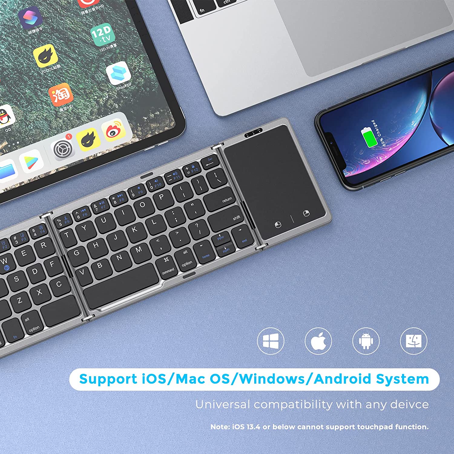 Seenda 접이식 무선 블루투스 키보드 PC Mac  - Gaming Keyboard Budget 리뷰 및 가격