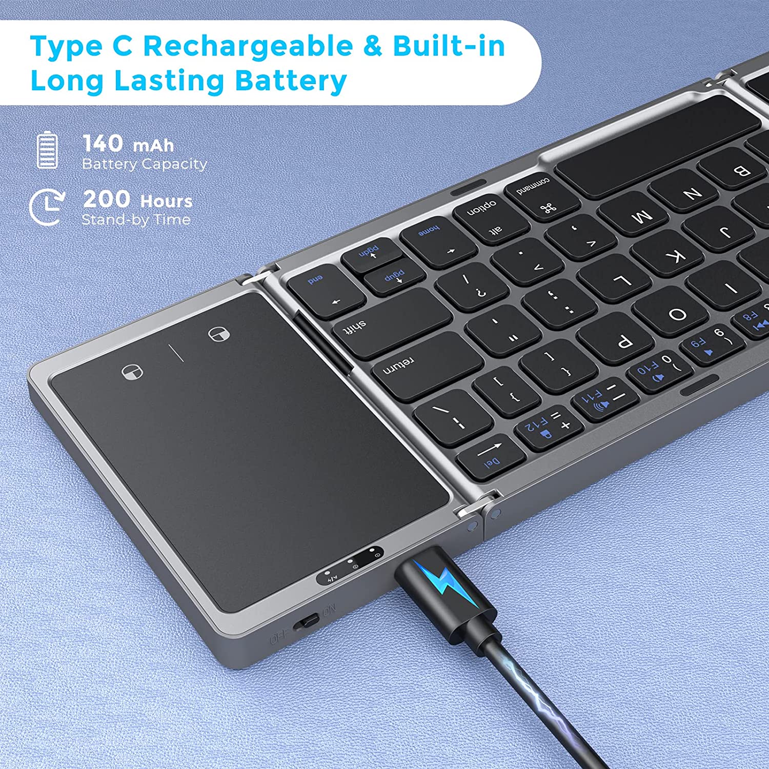 Seenda 접이식 무선 블루투스 키보드 PC Mac  - Gaming Keyboard Budget 리뷰 및 가격