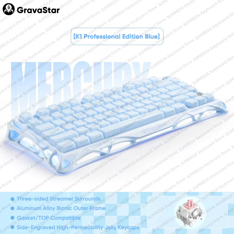 K1 LITE 젤리 핑크 기계식 키보드 그라바 스타 머 - Keyboard Gaming Mac 리뷰 및 가격